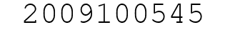 Number 2009100545.