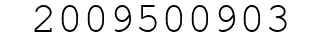 Number 2009500903.