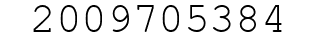 Number 2009705384.