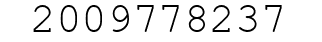 Number 2009778237.