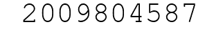 Number 2009804587.