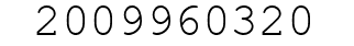 Number 2009960320.