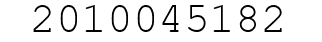 Number 2010045182.