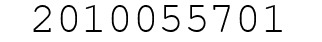 Number 2010055701.