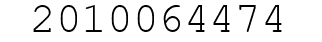 Number 2010064474.