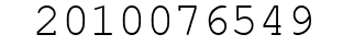 Number 2010076549.