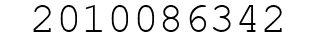 Number 2010086342.