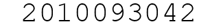 Number 2010093042.