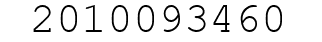 Number 2010093460.