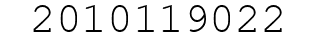 Number 2010119022.