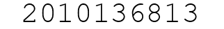 Number 2010136813.