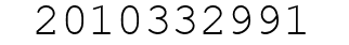 Number 2010332991.