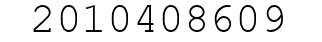 Number 2010408609.