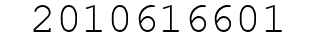 Number 2010616601.