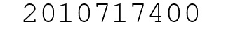 Number 2010717400.