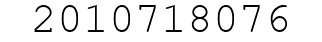 Number 2010718076.