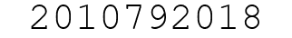 Number 2010792018.