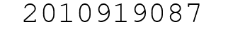 Number 2010919087.