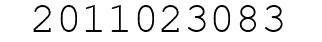 Number 2011023083.