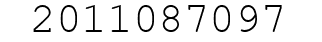 Number 2011087097.