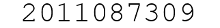 Number 2011087309.