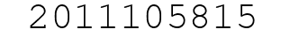 Number 2011105815.