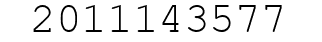 Number 2011143577.
