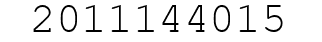 Number 2011144015.
