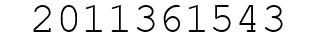 Number 2011361543.