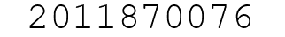 Number 2011870076.