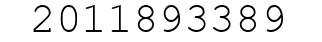 Number 2011893389.
