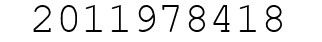 Number 2011978418.