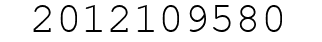 Number 2012109580.