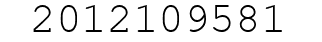 Number 2012109581.