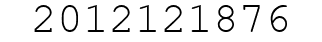 Number 2012121876.