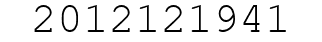 Number 2012121941.