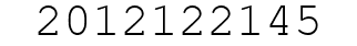 Number 2012122145.