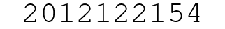 Number 2012122154.