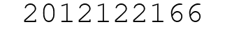 Number 2012122166.