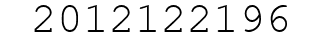 Number 2012122196.