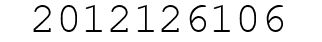 Number 2012126106.