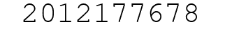 Number 2012177678.