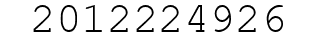 Number 2012224926.