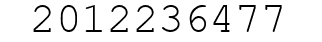 Number 2012236477.