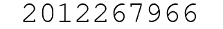 Number 2012267966.