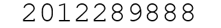 Number 2012289888.