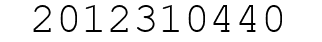 Number 2012310440.