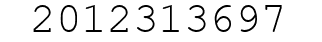 Number 2012313697.