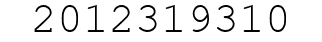 Number 2012319310.
