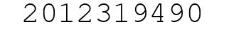 Number 2012319490.